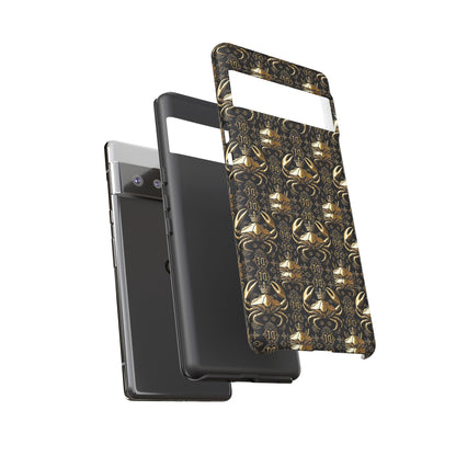Tough Cases, Cancer, Zodiac, Metal Pattern