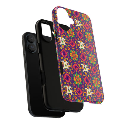 Tough Cases, Aquarius, Zodiac v1, Flower Pattern