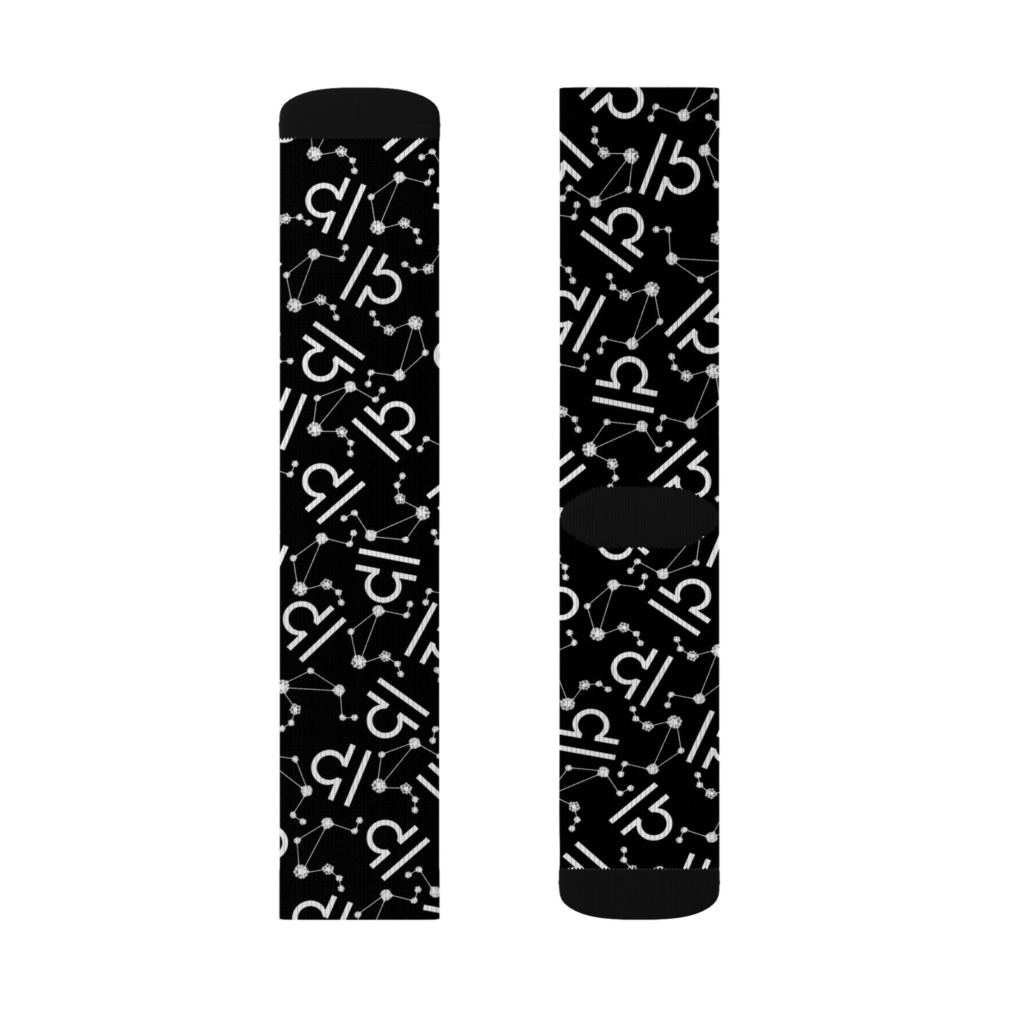 Zodiac Sublimation Socks Libra Zodiac sign