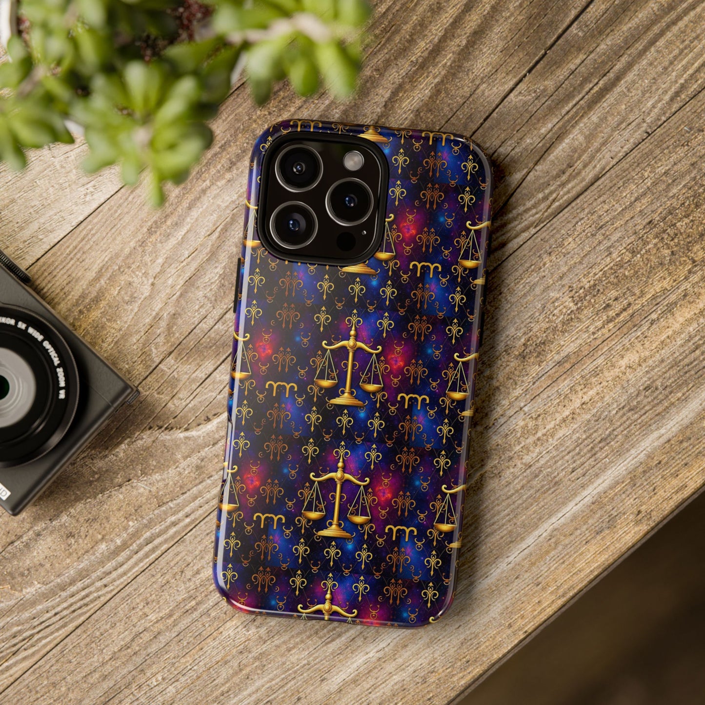 Tough Cases, Libra, Zodiac v2, Metal Pattern
