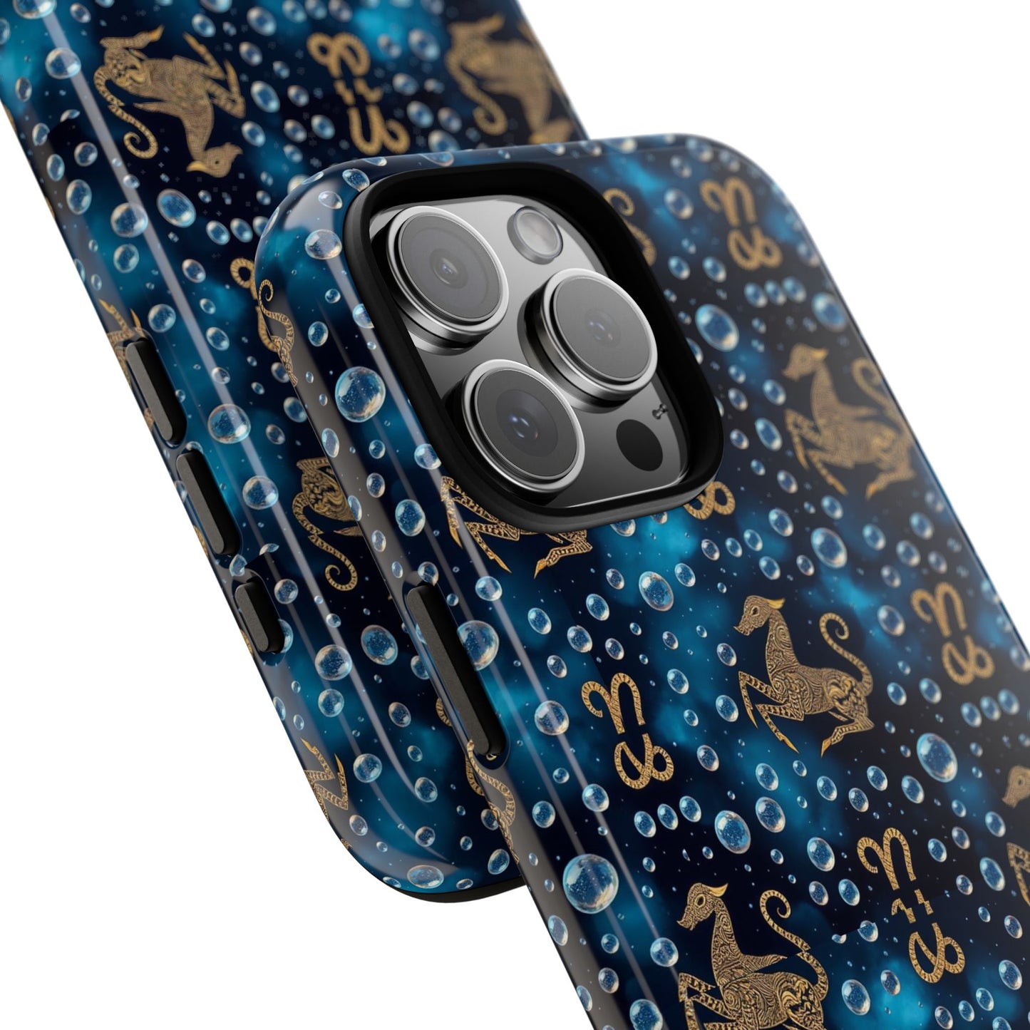 Tough Cases, Capricorn, Zodiac, Bubble Pattern