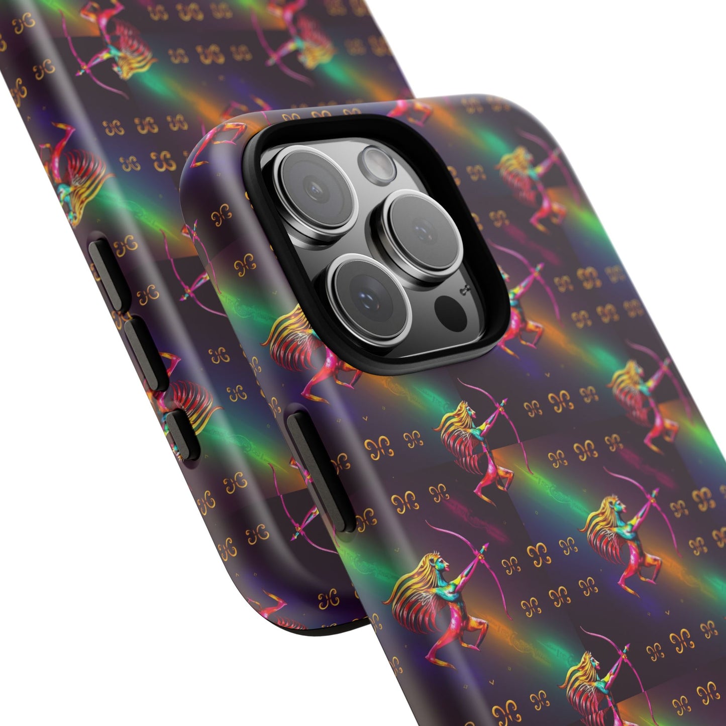 Tough Cases, Sagittarius, Zodiac v1, Metal Pattern