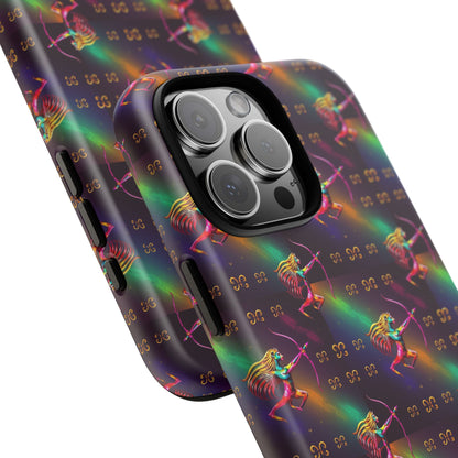 Tough Cases, Sagittarius, Zodiac v1, Metal Pattern