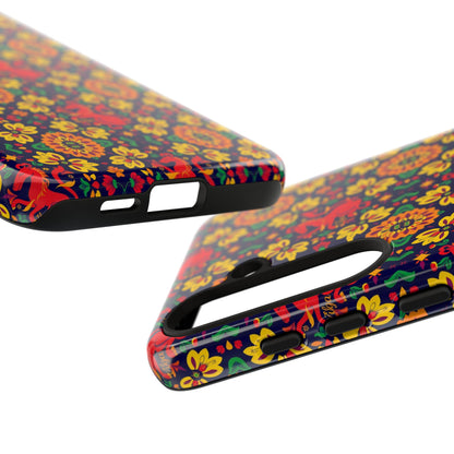 Tough Cases, Virgo, Zodiac v2, Flower Pattern