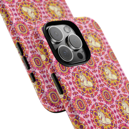 Tough Cases, Capricorn, Zodiac v4, Flower Pattern
