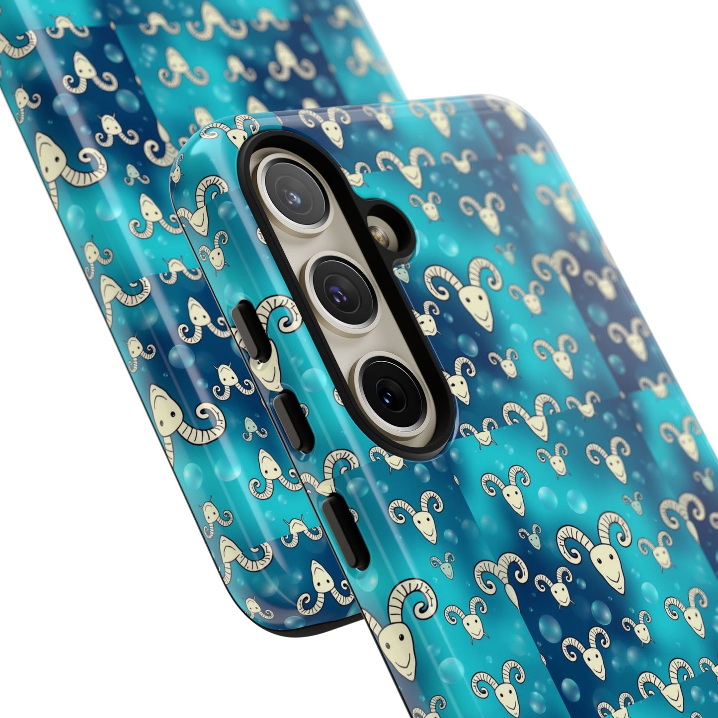 Tough Cases, Aries, Zodiac v1, Bubble Pattern