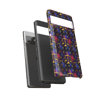 Tough Cases, Libra, Zodiac v2, Metal Pattern