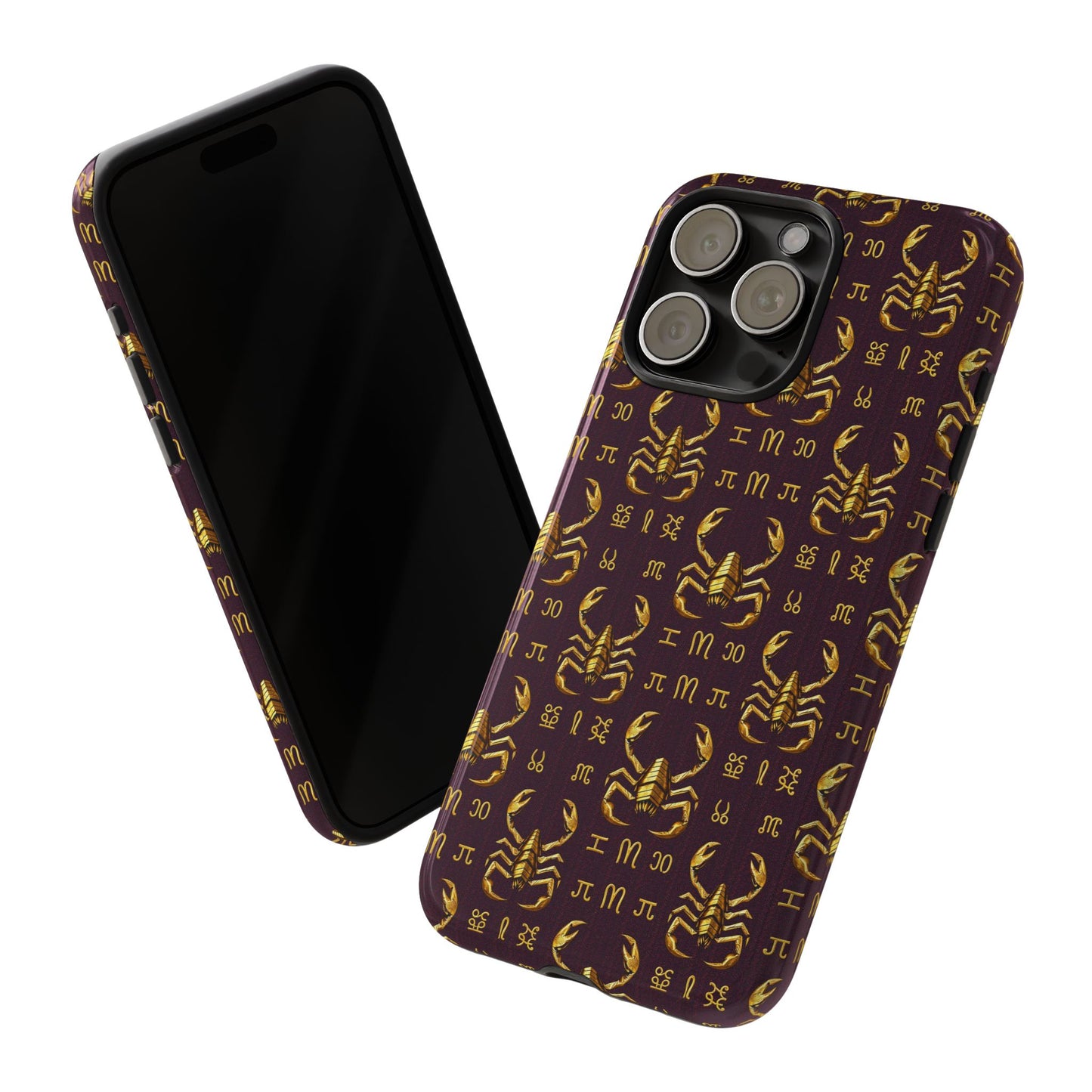 Tough Cases, Scorpio, Zodiac v2, Metal Pattern