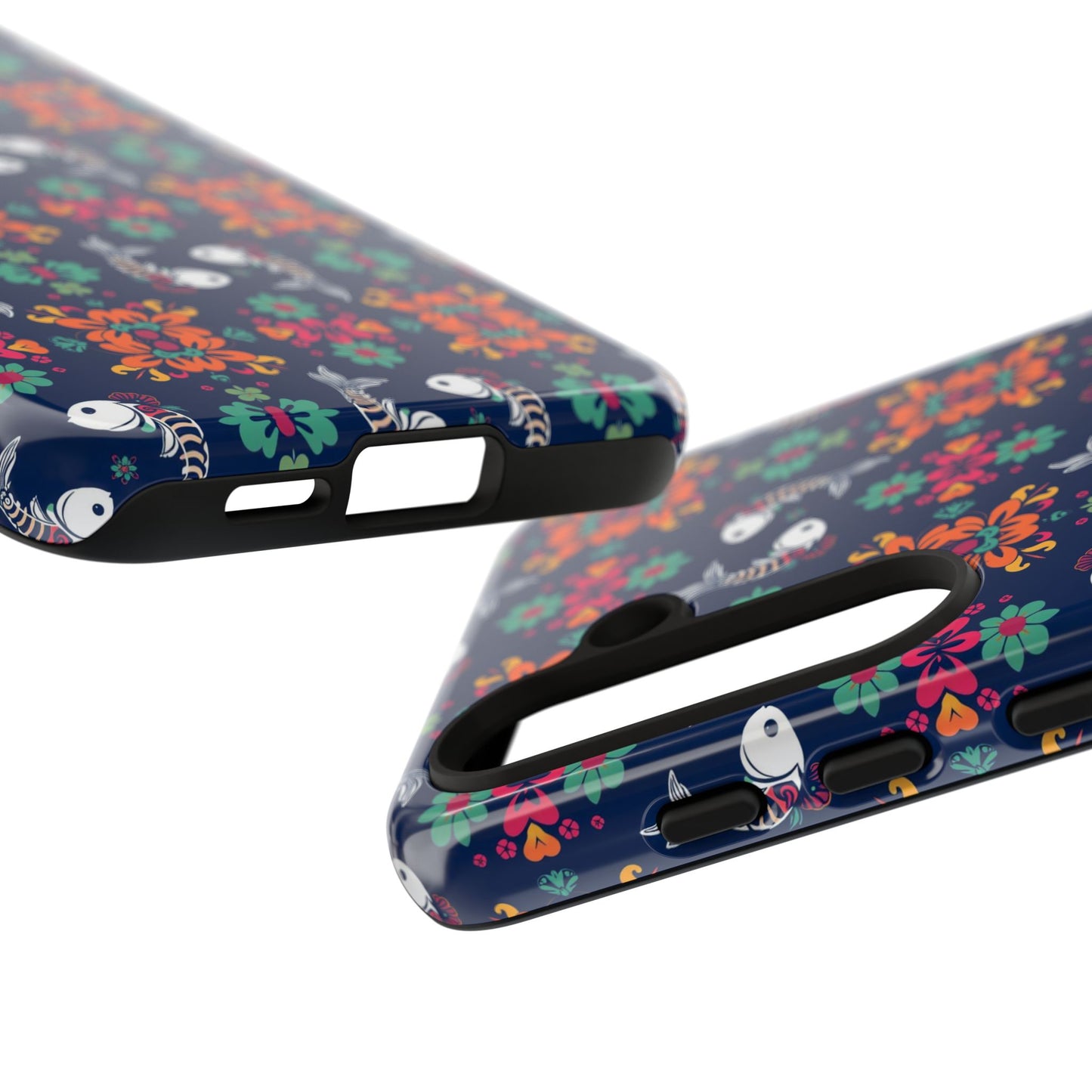 Tough Cases, Pisces, Zodiac, Flower Pattern