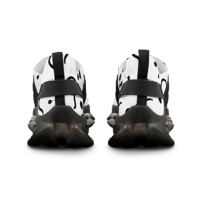 Men's Mesh Sneakers, Taurus Zodiac Sign, all over print
