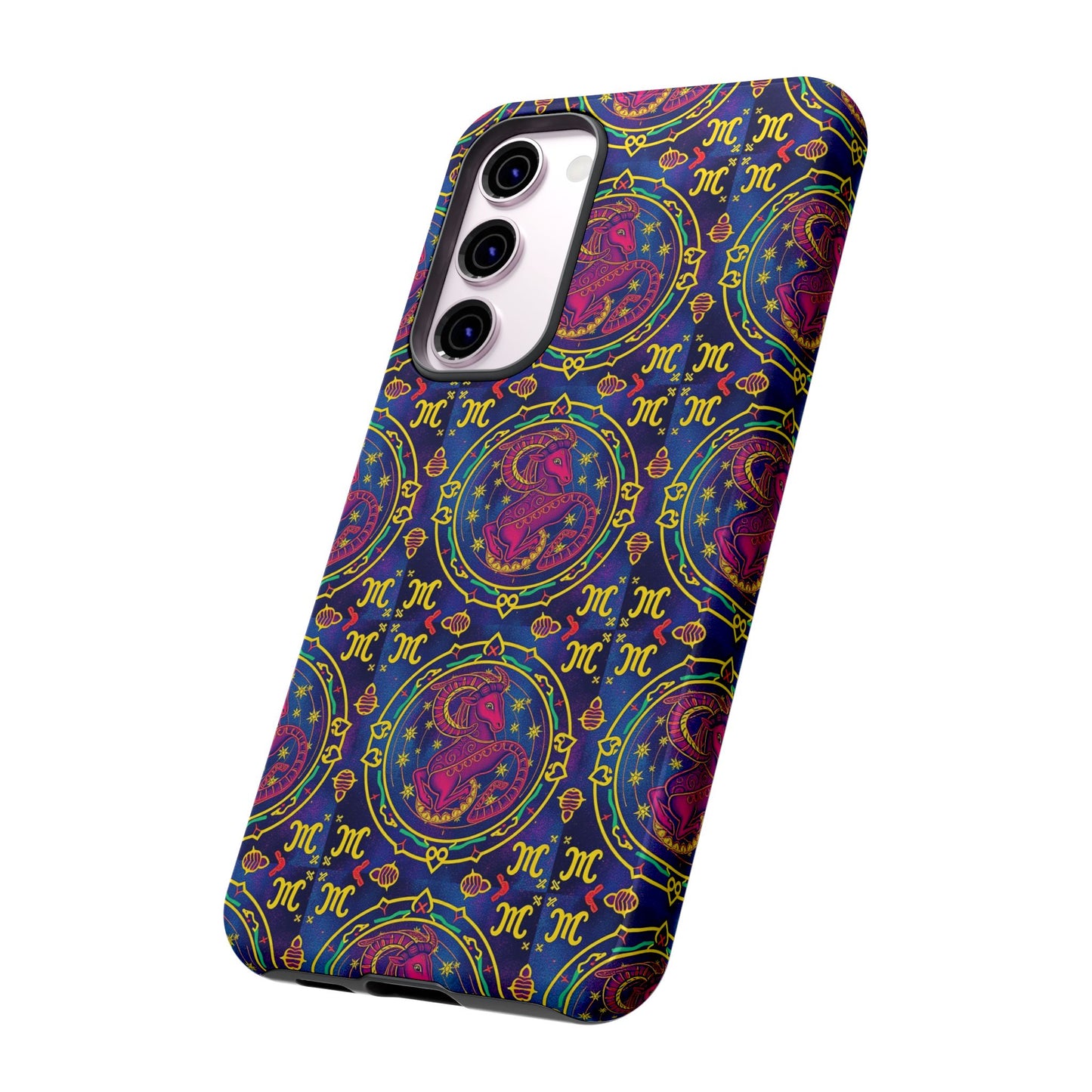 Tough Cases, Capricorn, Zodiac, Metal Pattern