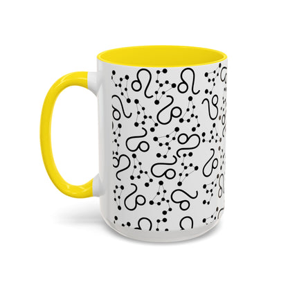 Accent Coffee Mug with the Leo sign (11, 15oz)