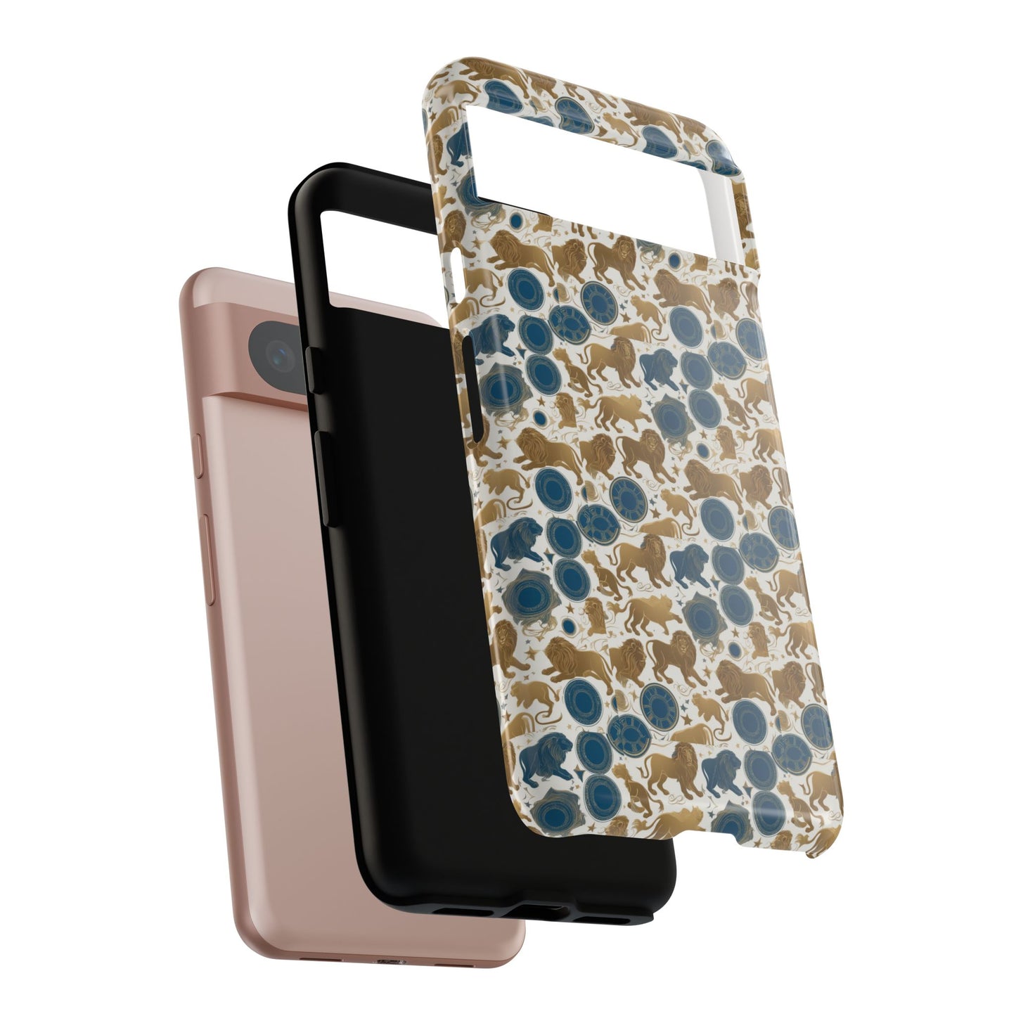 Tough Cases, Leo, Zodiac v2, Metal Pattern