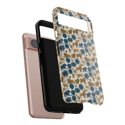 Tough Cases, Leo, Zodiac v2, Metal Pattern