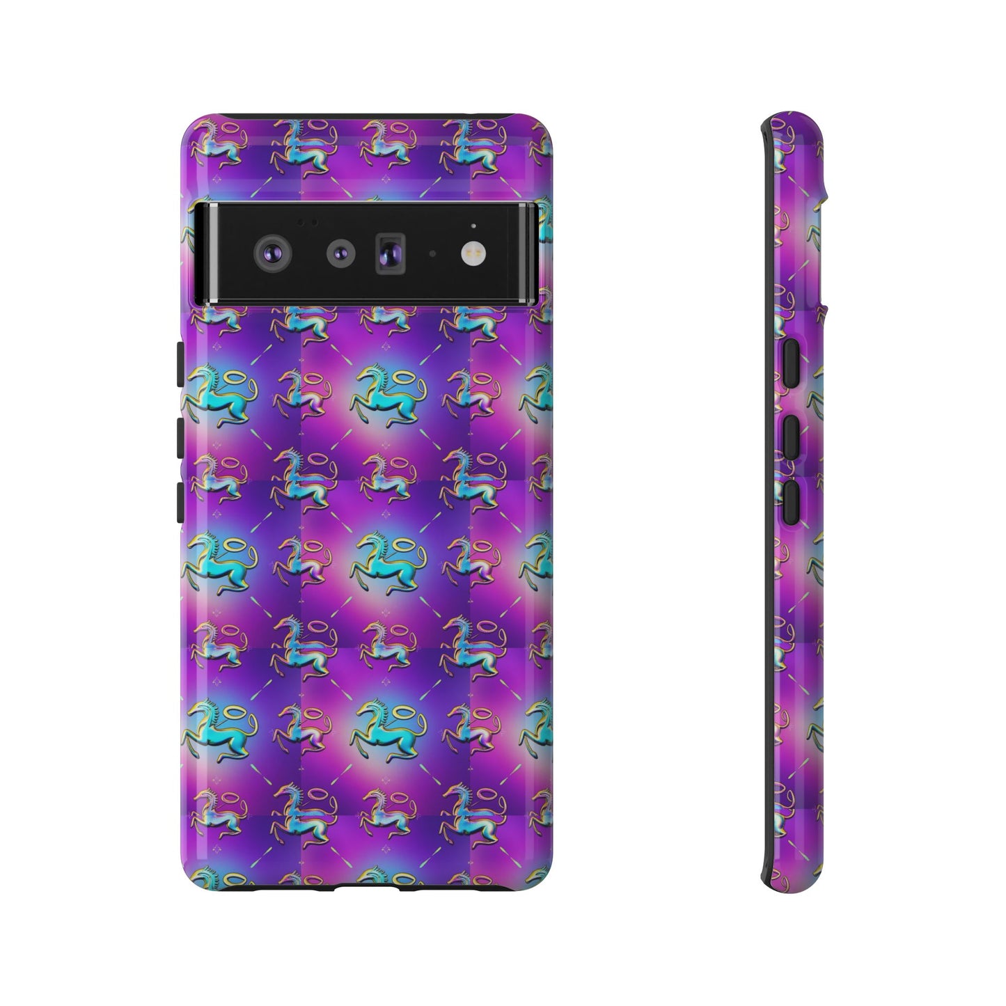 Tough Cases, Aquarius, Zodiac, Metal Pattern