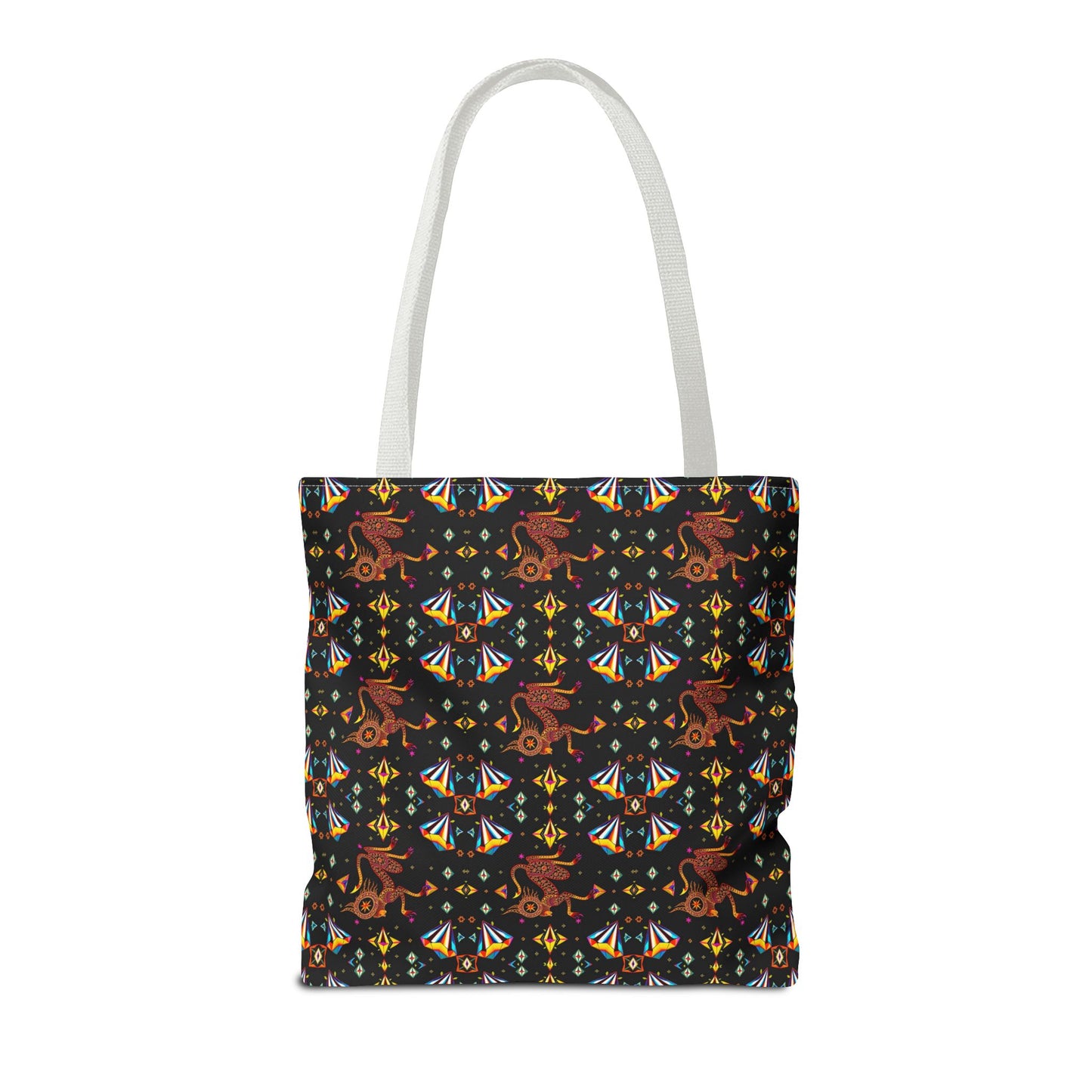 Tote Bag (AOP), Virgo, Zodiac, Jewel Pattern