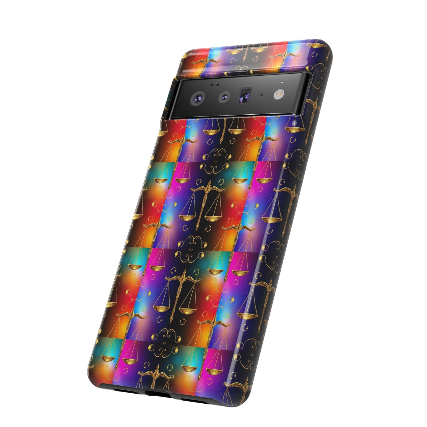 Tough Cases, Libra, Zodiac v1, Metal Pattern
