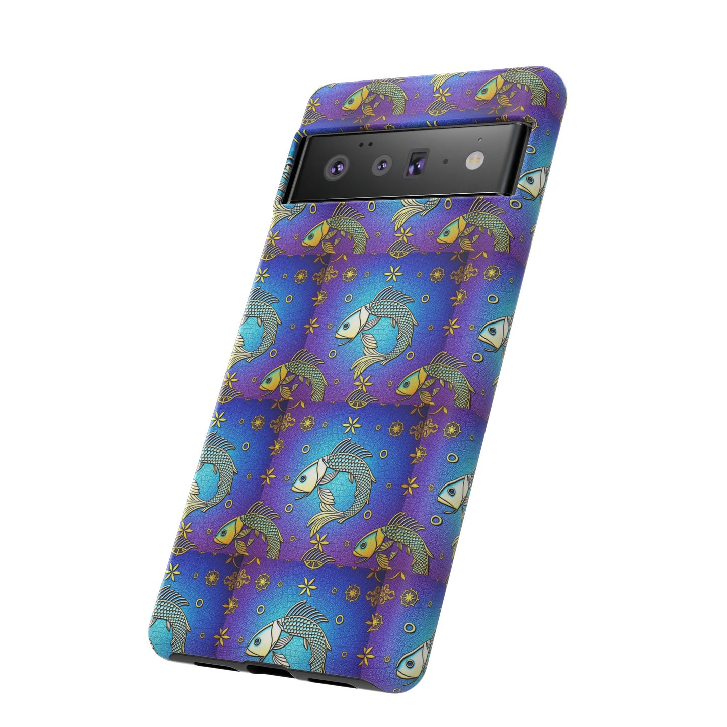 Tough Cases, Pisces, Zodiac v2, Metal Pattern