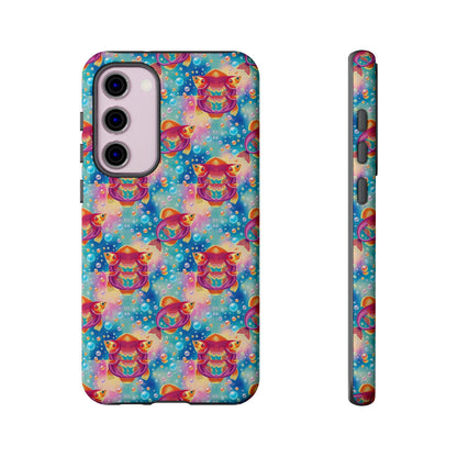Tough Cases, Pisces, Zodiac v1, Bubble Pattern