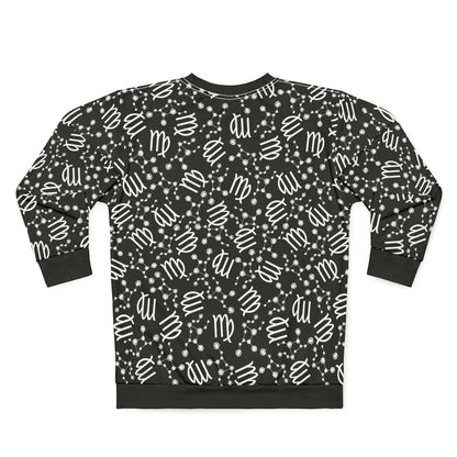 Zodiac AOP Unisex Sweatshirt Virgo Zodiac Sign