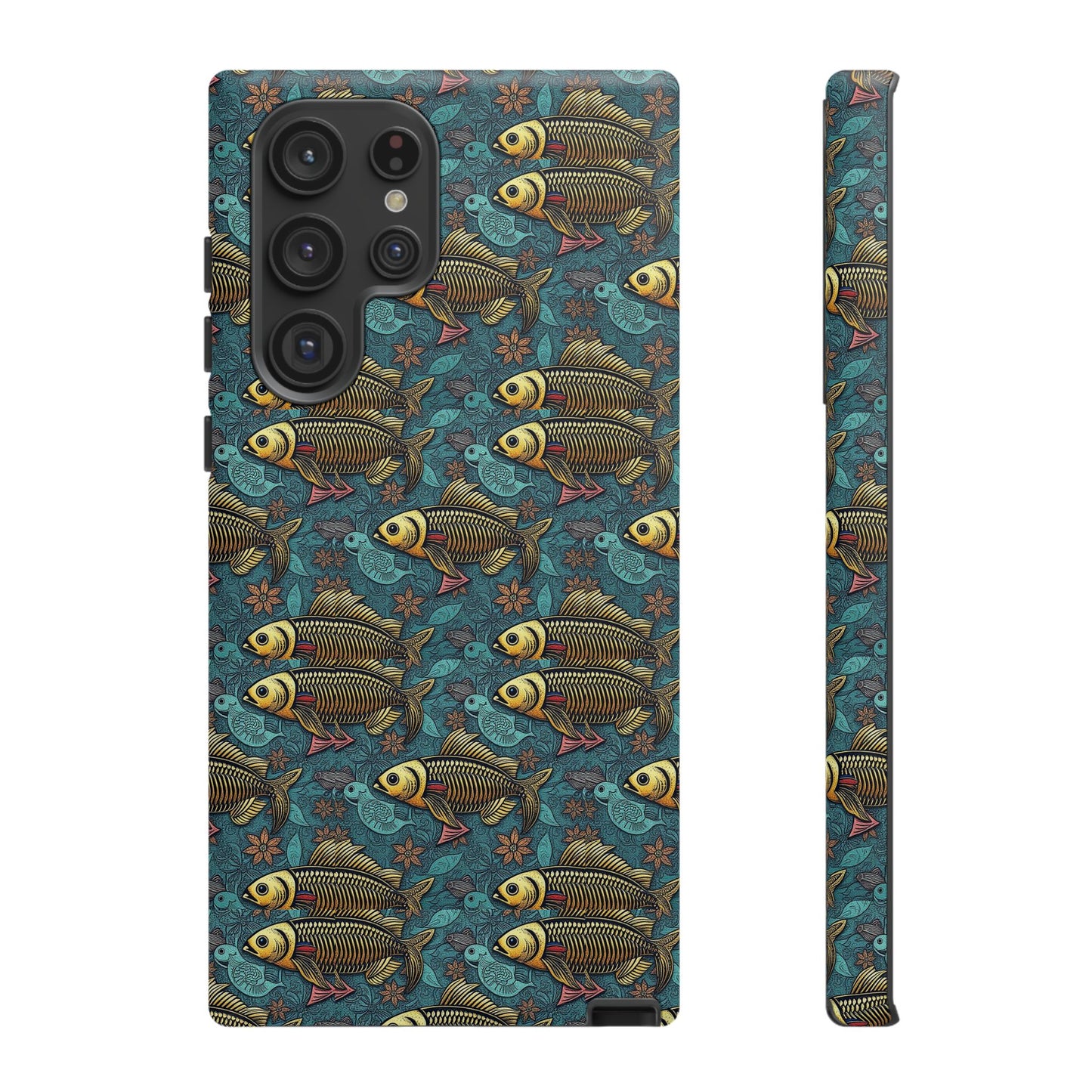 Tough Cases, Pisces, Zodiac v1, Metal Pattern