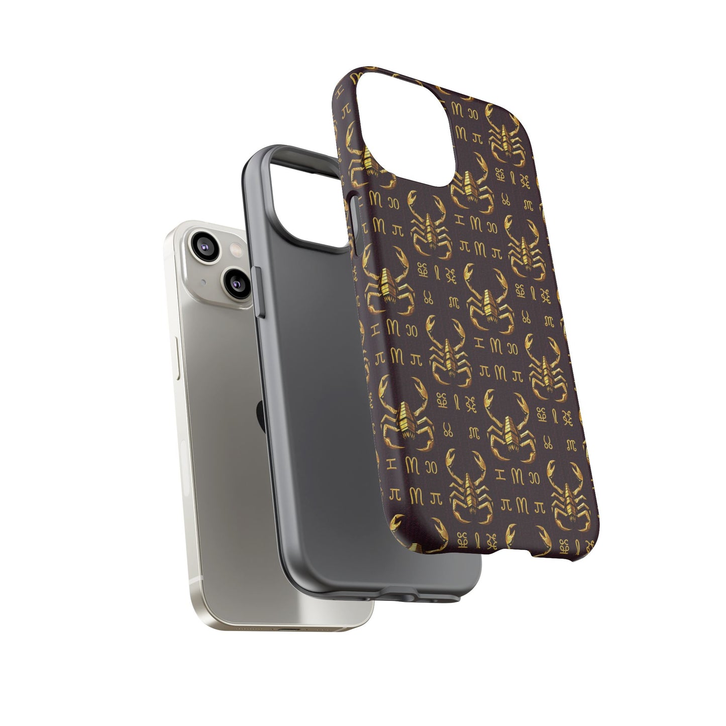 Tough Cases, Scorpio, Zodiac v2, Metal Pattern