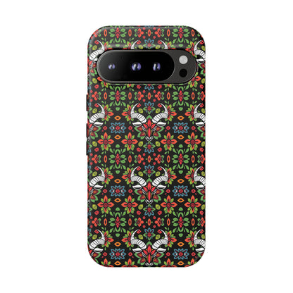 Tough Cases, Taurus, Zodiac v2, Flower Pattern