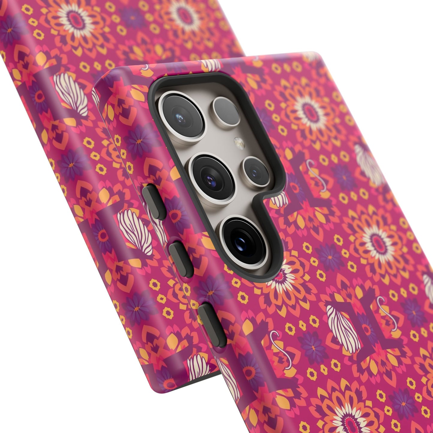 Tough Cases, Gemini, Zodiac v1, Flower Pattern