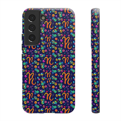 Tough Cases, Aquarius, Zodiac, Bubble Pattern