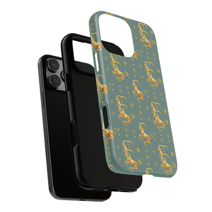 Tough Cases, Capricorn, Zodiac v1, Metal Pattern