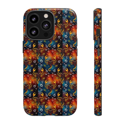 Tough Cases, Scorpio, Zodiac v2, Bubble Pattern