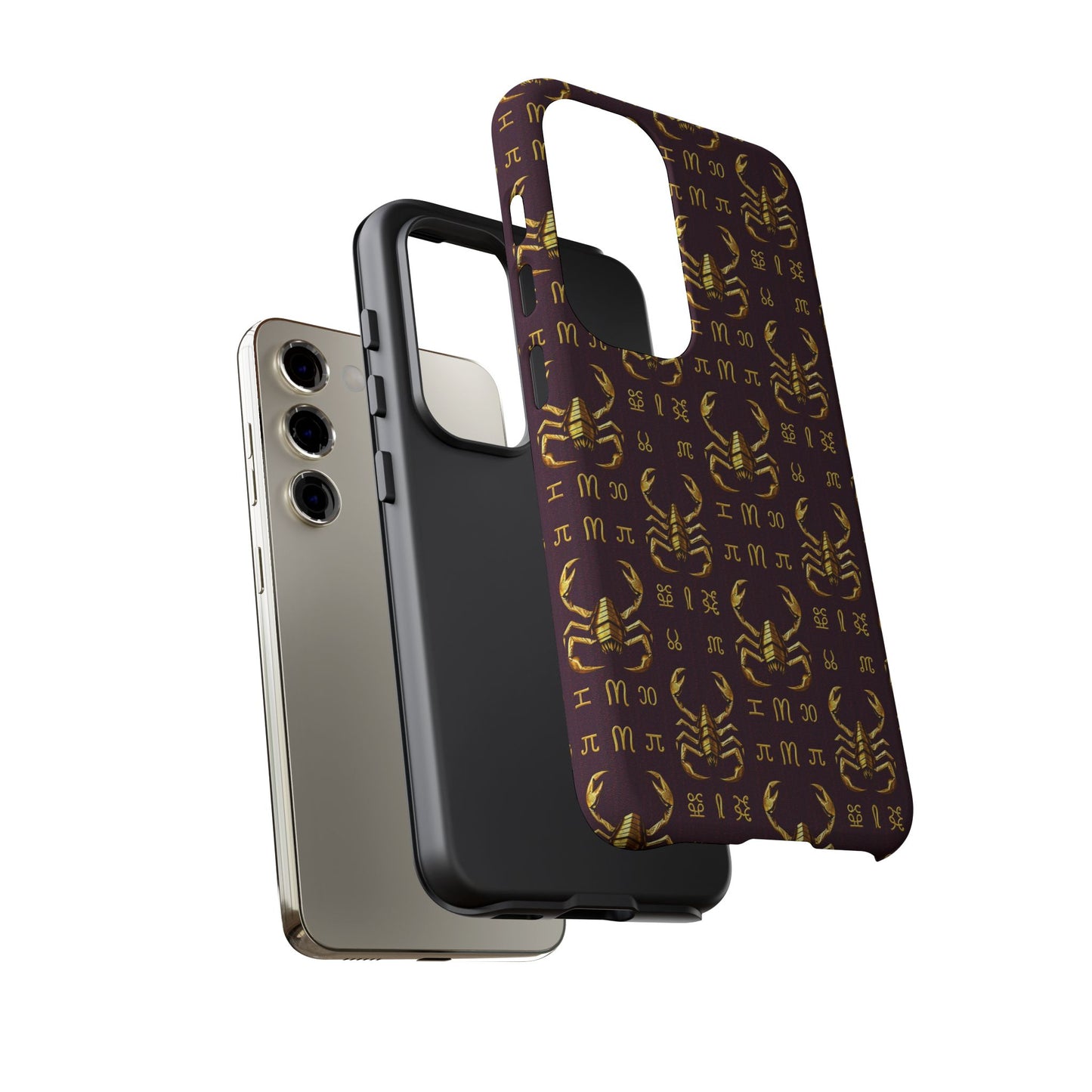 Tough Cases, Scorpio, Zodiac v2, Metal Pattern