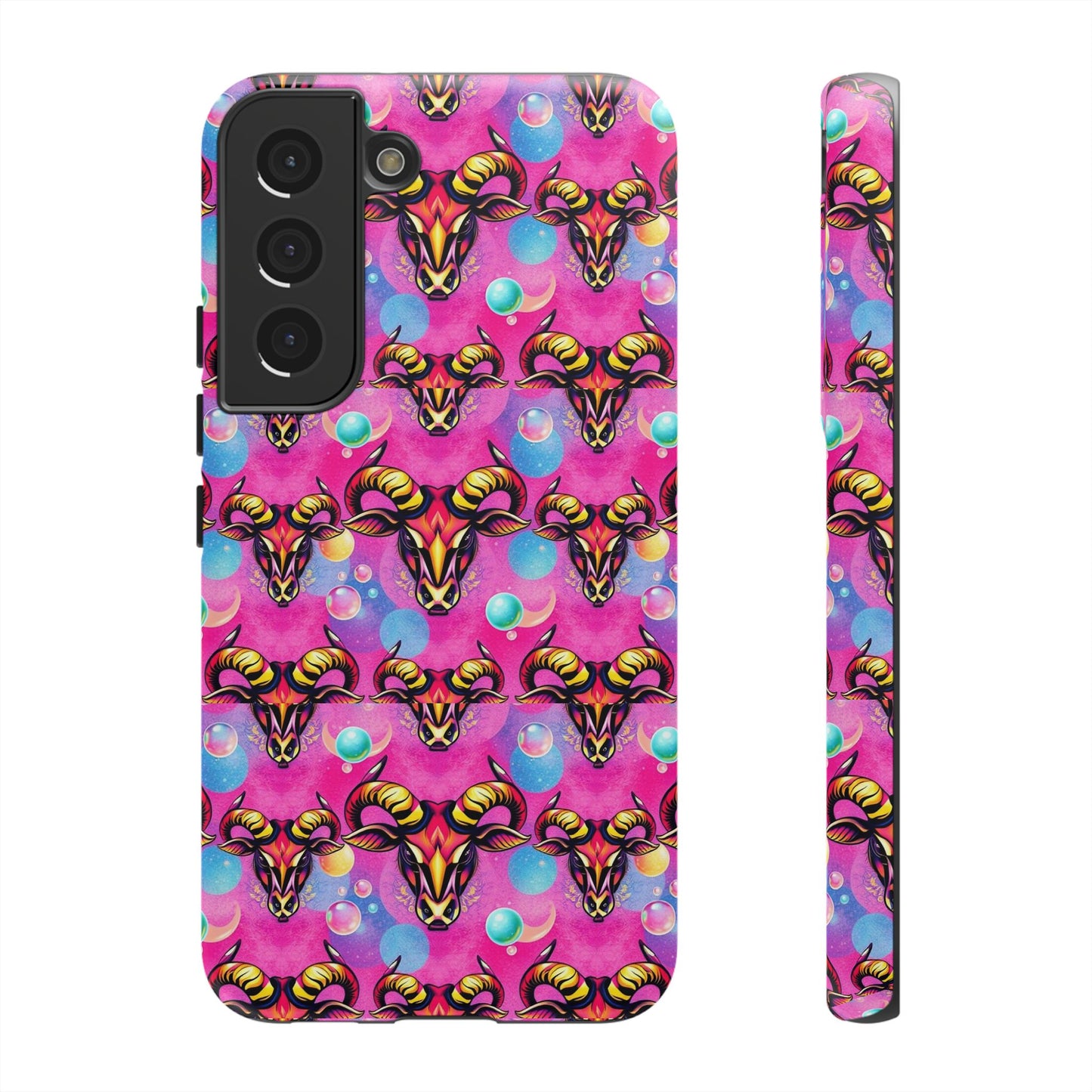 Tough Cases, Taurus, Zodiac, Bubble Pattern