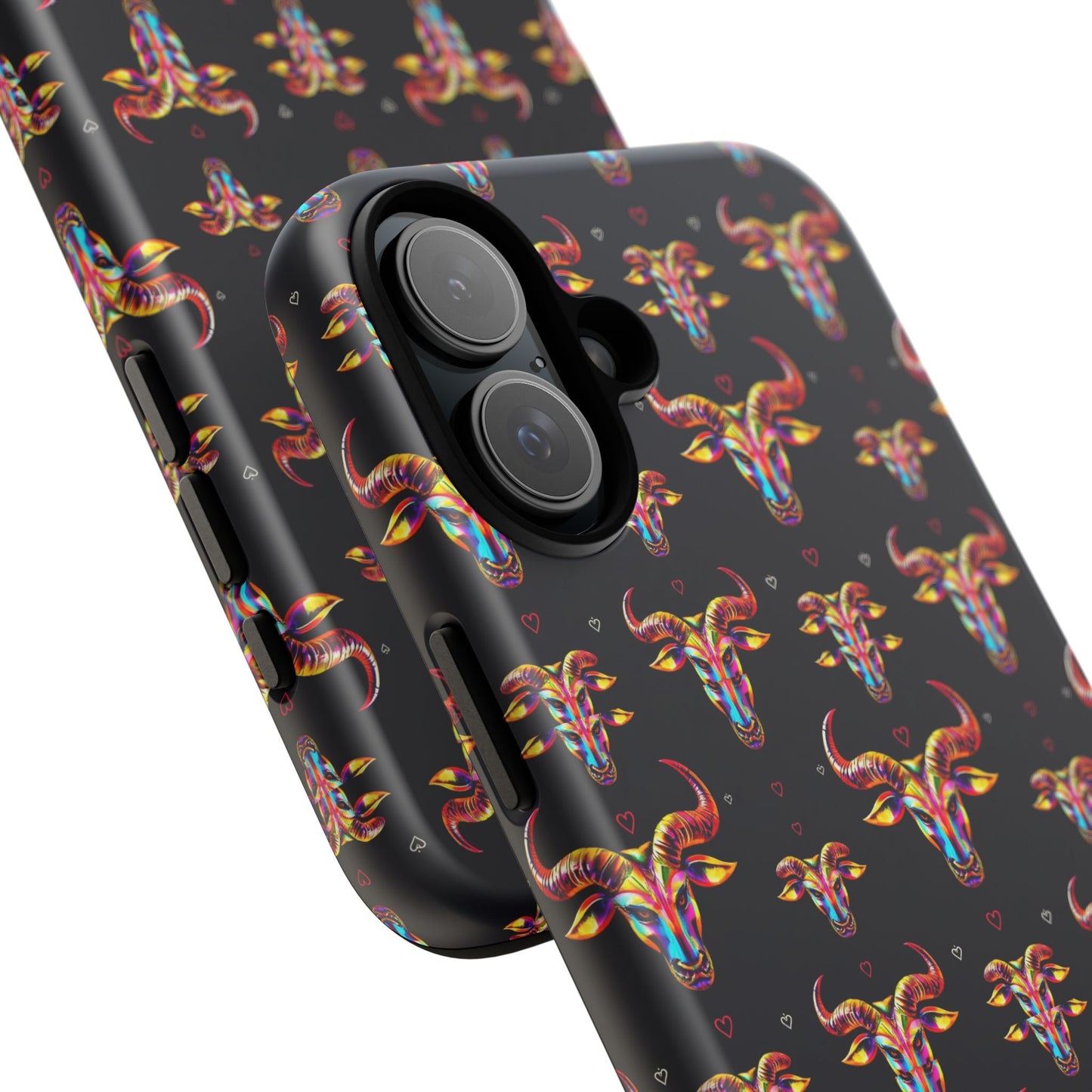 Tough Cases, Taurus, Zodiac, Metal Pattern