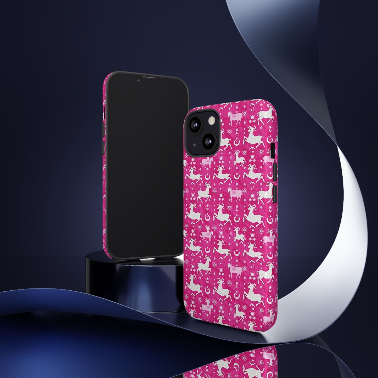 Tough Cases, Capricorn, Zodiac v1, Bubble Pattern