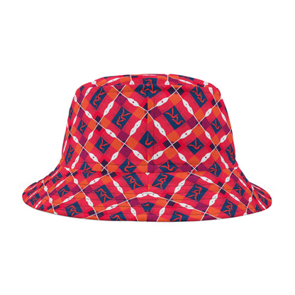 Bucket Hat, (AOP), Sagittarius v1, Zodiac, Shape Pattern