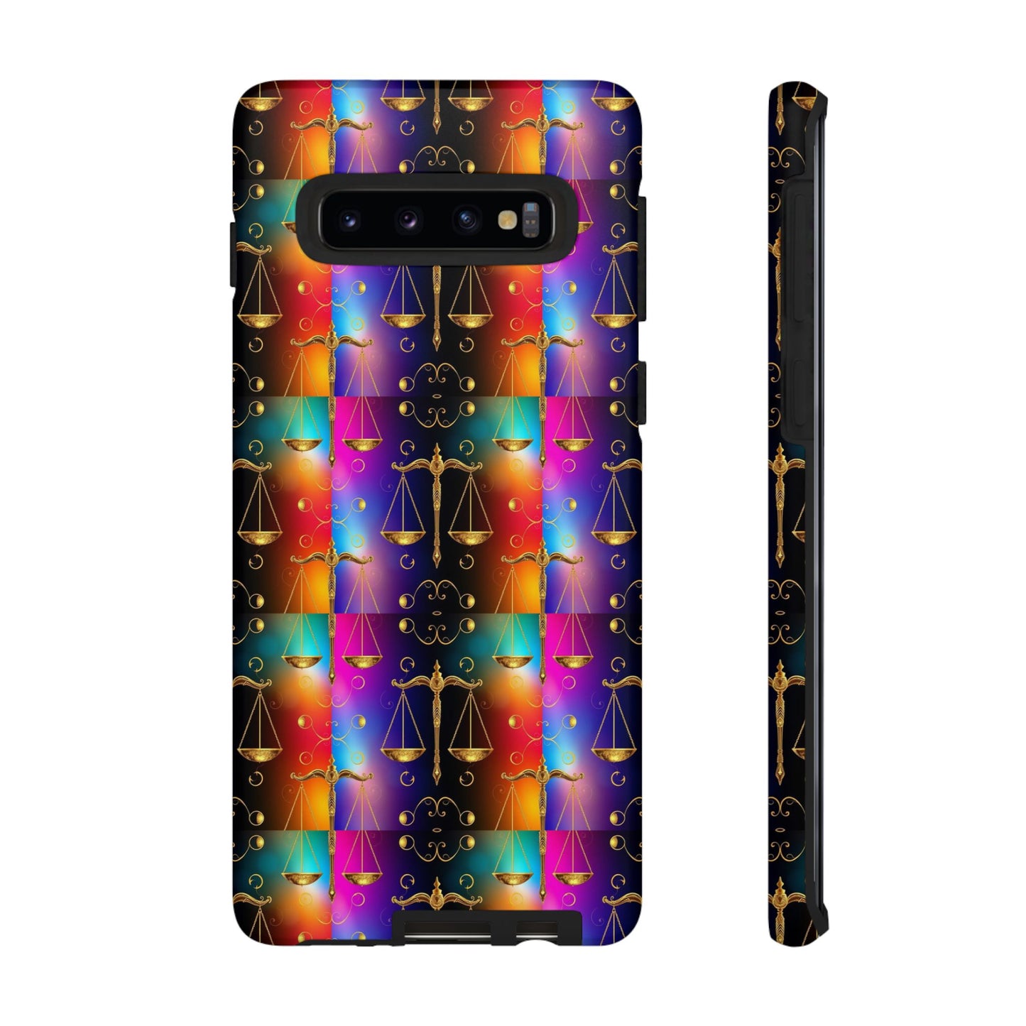 Tough Cases, Libra, Zodiac v1, Metal Pattern