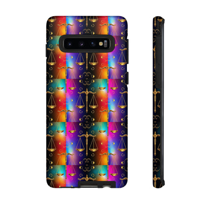 Tough Cases, Libra, Zodiac v1, Metal Pattern