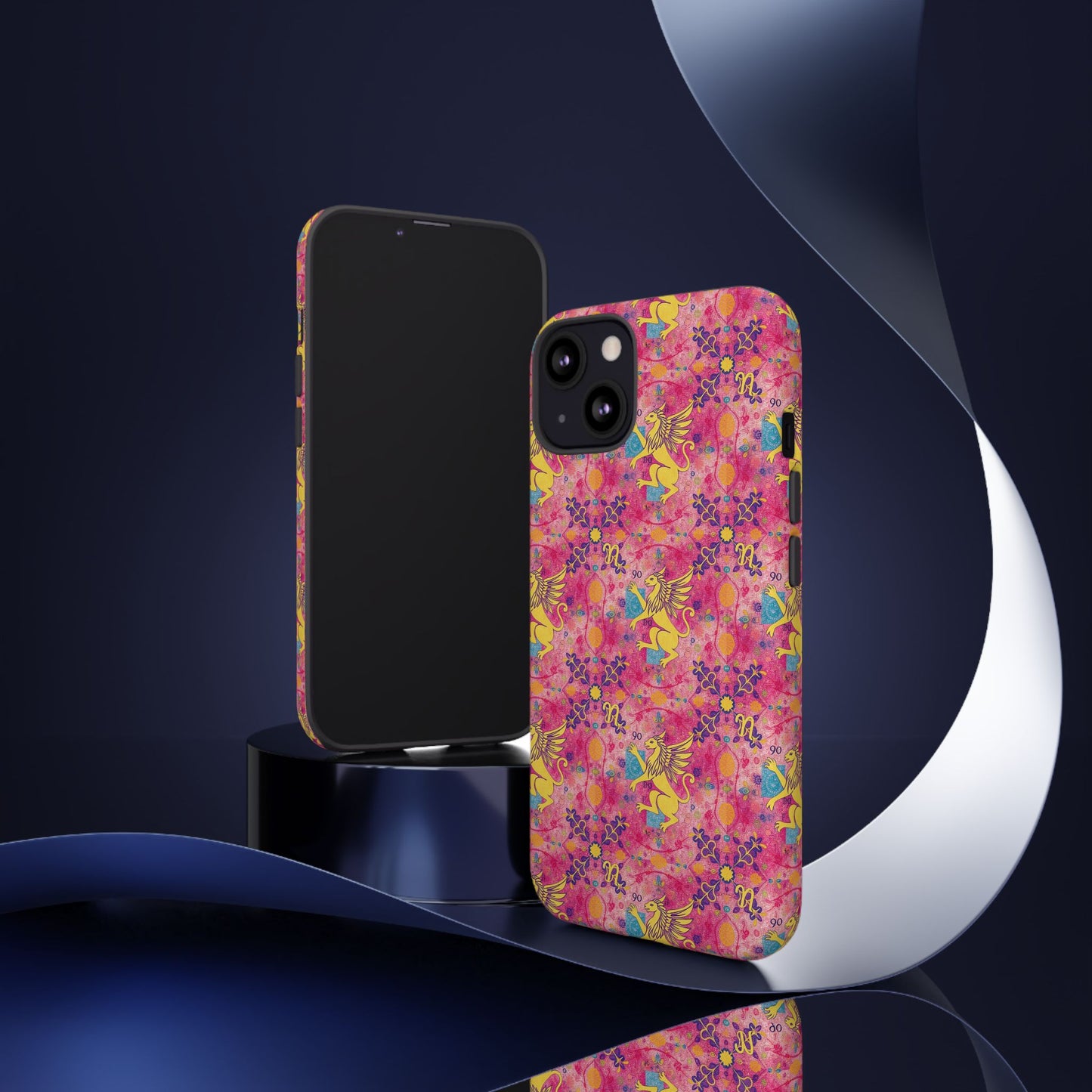 Tough Cases, Virgo, Zodiac, Metal Pattern