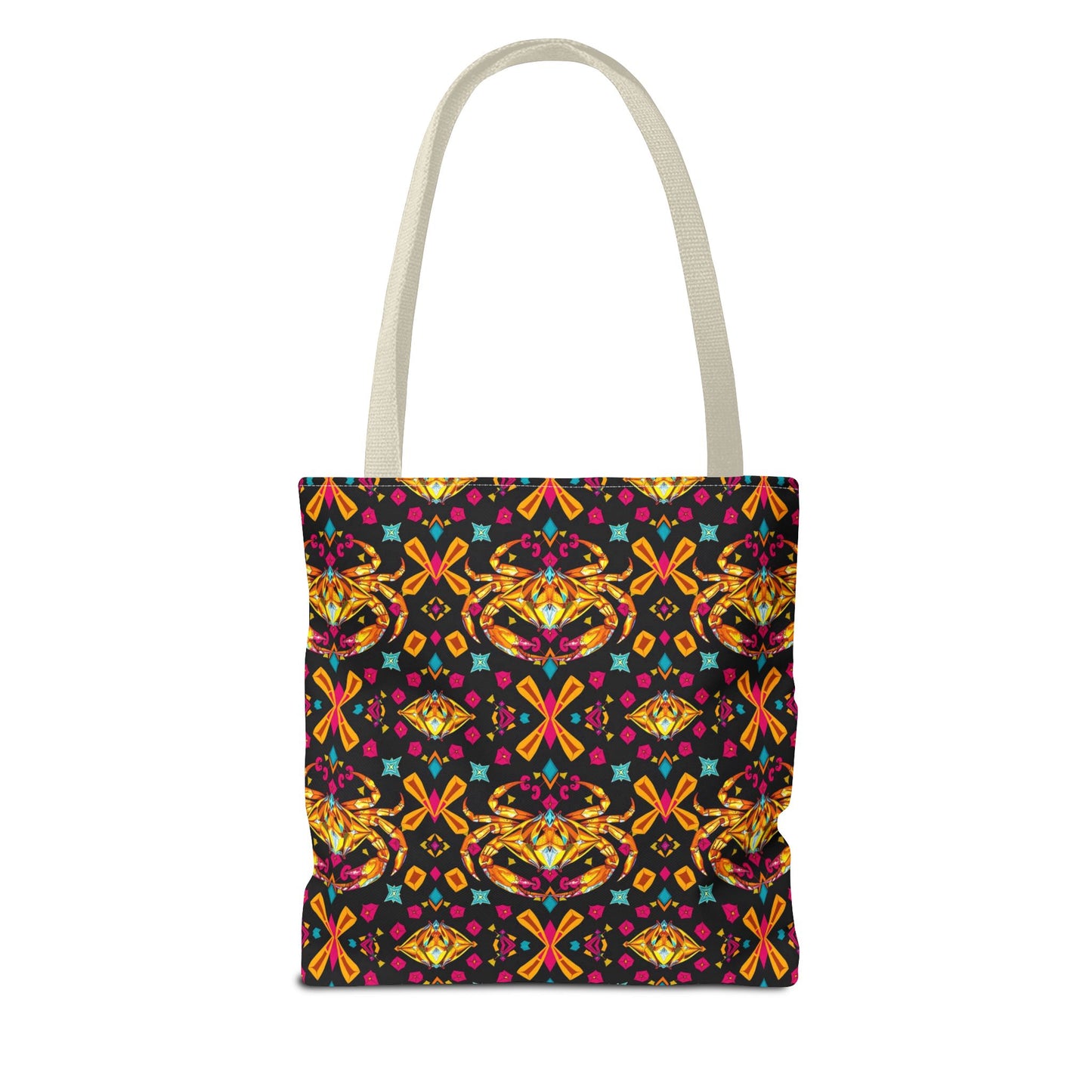 Tote Bag (AOP), Cancer, Zodiac v1, Jewel Pattern