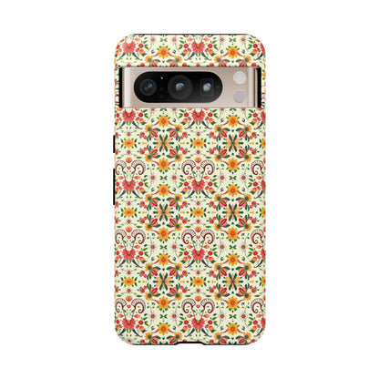 Tough Cases, Aries, Zodiac, Flower Pattern