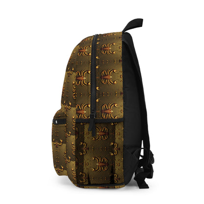 Backpack, Scorpio, Zodiac, Metal Pattern