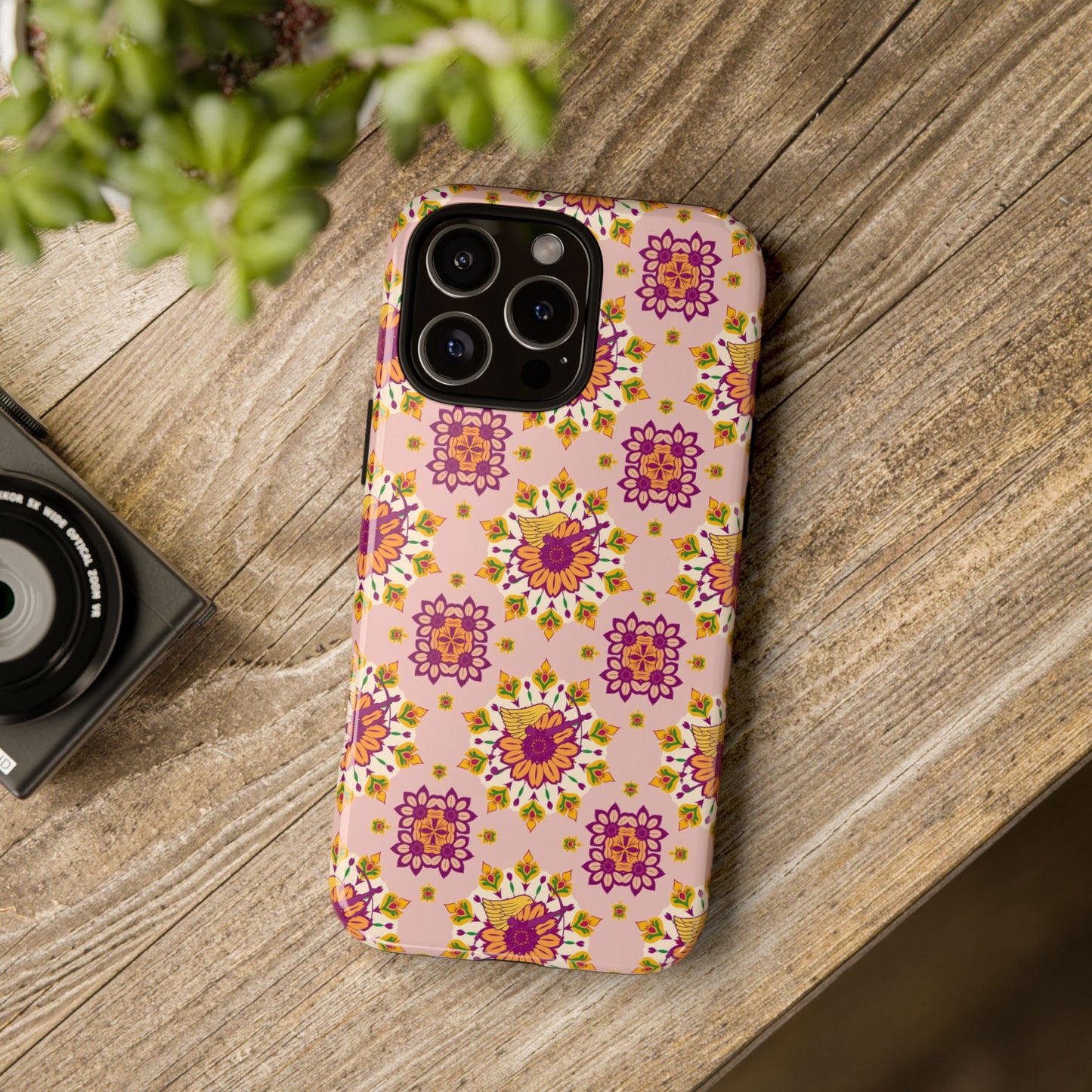 Tough Cases, Sagittarius, Zodiac v4, Flower Pattern