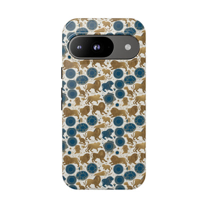 Tough Cases, Leo, Zodiac v2, Metal Pattern