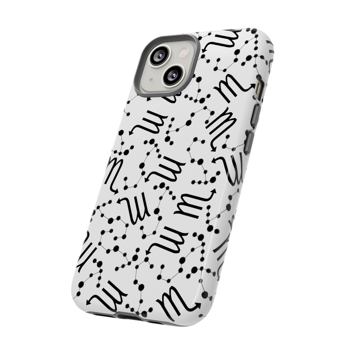 Tough Cases with the Scorpio Zodiac sign for iPhone, Samsung Galaxy, and Google Pixel devices