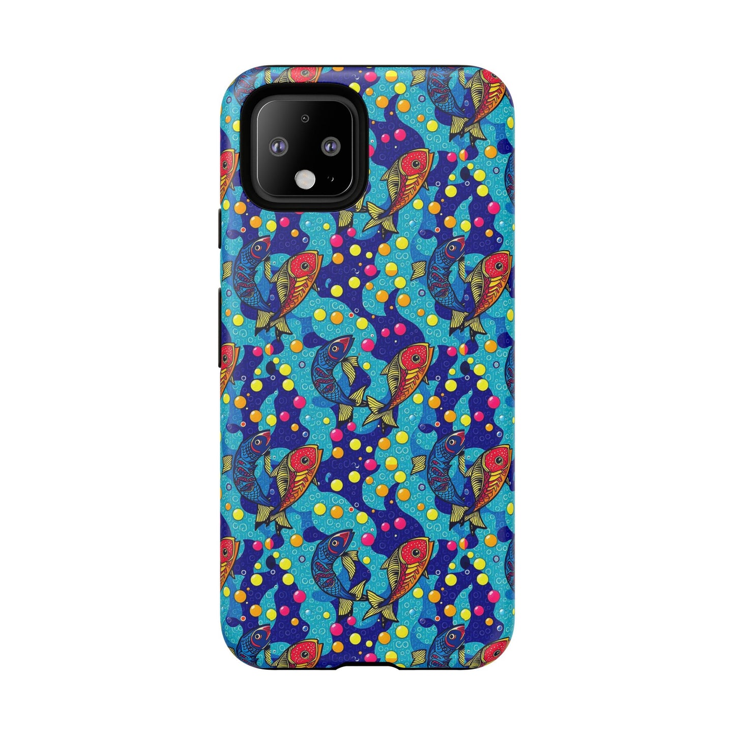 Tough Cases, Pisces, Zodiac v2, Bubble Pattern