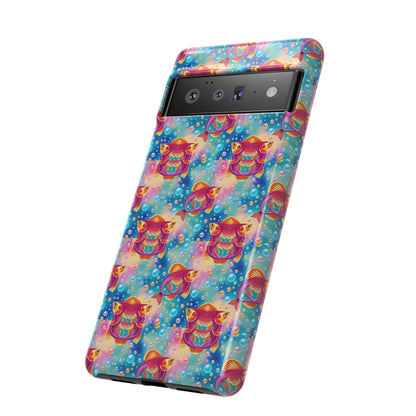 Tough Cases, Pisces, Zodiac v1, Bubble Pattern