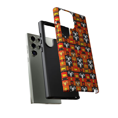 Tough Cases, Taurus, Zodiac v1, Shape Pattern