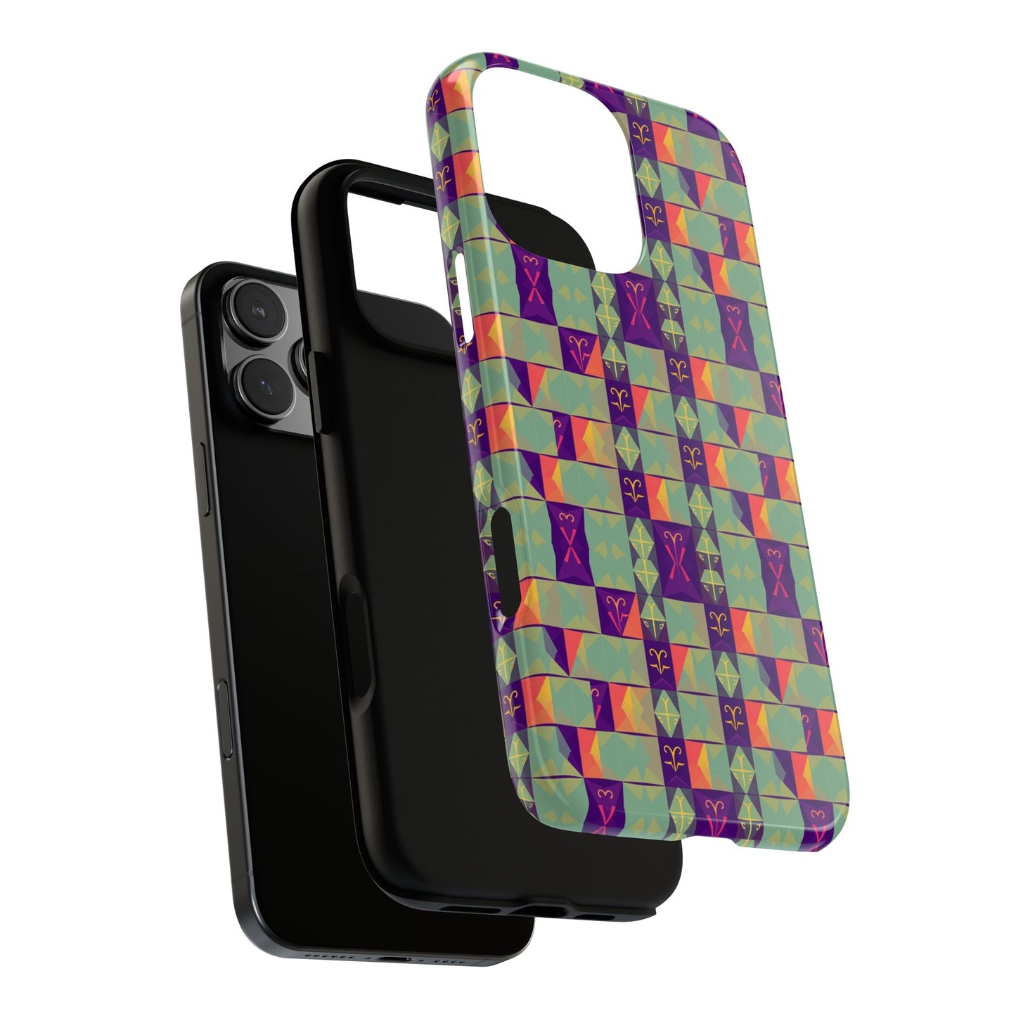 Tough Cases, Aquarius, Zodiac v2, Shape Pattern