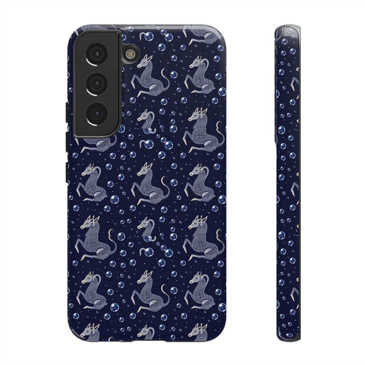 Tough Cases, Capricorn, Zodiac v2, Bubble Pattern